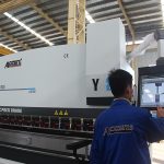 کنترل لمسی کنترل cnc مطبوعات دستگاه ترمز 6 محور 220T 4000MM موتور موتور زیمنس