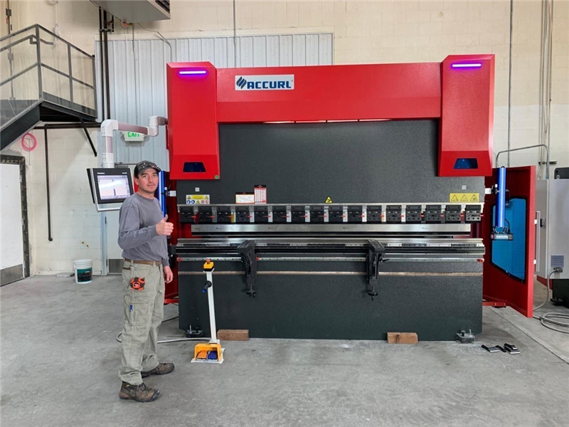 ترمز مطبوعات ACCURL cnc DA58T 4axis 2500mm