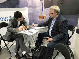 Accurl در نمایشگاه ماشین آلات بین المللی هانورن در آلمان در سال 2017 شرکت کرد