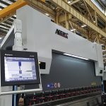 Delem DA52 هیدرولیک خم کن، موقعیت دقیق قیمت افقی فشار ترمز، cnc زاویه آهن