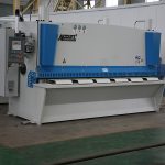QC11Y cnc دستگاه برش هیدرولیکی، فولاد CNC دستگاه برش، دستگاه برش ورق فلزی