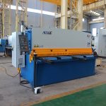 دستگاه برش کوچک، دستگاه برش صفحه فلزی هیدرولیک QC12y- 4X2500